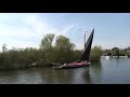 Watching the boats on the Norfolk Broads 2013.