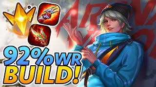 TOP 1 Server&#39;s Best Laville Build! (OP Damage) | Arena of Valor