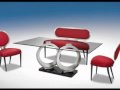 2010 modern dining set designs
