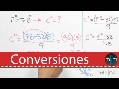 como convertir grados farenheit a centigrados