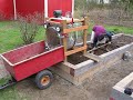 Homemade rotary soil / compost screen