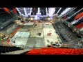 London 2012 Basketball Arena time-lapse video