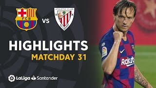 Highlights FC Barcelona vs Athletic Club (0-1)