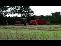 Massey Ferguson with MF 105 Baling Hay