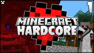 To The NETHER! | Minecraft Hardcore Survival Ep.1