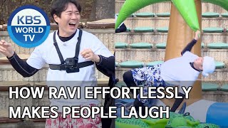 How Ravi effortlessly makes people laugh [2 Days &amp; 1 Night Season 4/ENG/2020.04.12]