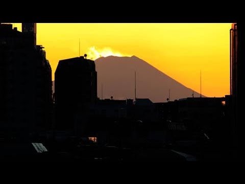 今年で見納め？富士見坂からの富士山