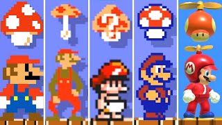 Super Mario Maker 1 &amp; 2 - All Mushroom Power-Ups