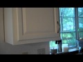 Green Kitchen Makeover - Painting Wood Cabinets