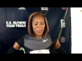 2012 Olympic Track & Field Trials: Sanya Richards-Ross Mixed Zone Interview