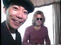 Japanese comedian asks Bon Jovi for his chest hair