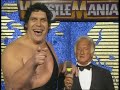 Bob Uecker Interviews Andre the Giant