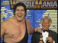 Bob Uecker Interviews Andre the Giant