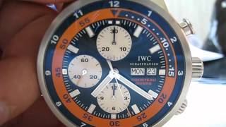 iwc cousteau divers chronograph