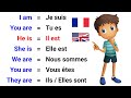 Apprendre l'anglais  TO BE (?TRE)  Conjugaison Indicatif pr?sent - Present tense