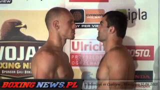 Włodarczyk vs Czakijew Face to Face, Warszawa (12.06.2013)