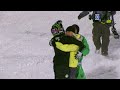 Winter X Games 2012: First Snowmobile Front Flip (Slow Motion)