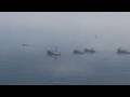 Flying over the Gulf Coast oil slick