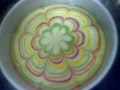 rainbow flower cake
