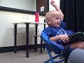Sloan using his Vantage Lite in Therapy