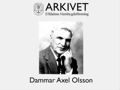 Dammar Axel Olsson på besök i Sverige