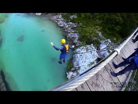 Extreme canyoning and rafting - Bovec (HD) - GoPro Hero 3 Black Edition