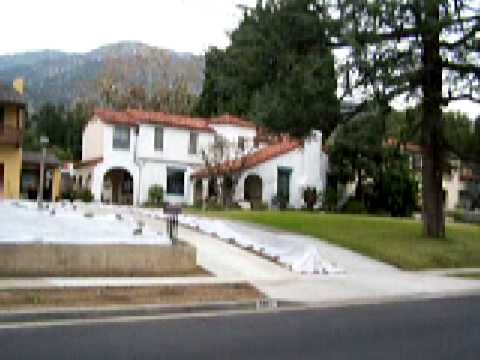 Dylan McKay and Brandon Walsh' houses in Pasadena CA from the television