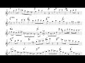 Dick Oatts - Airegin, Solo Transcription