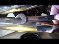 How To Tighten A Harley Davidson FXR Oil Filter Mount