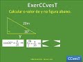 RAZÕES TRIGONOMÉTRICA - ÂNGULOS: 30°;45º;60° - PARTE 2 DE 2 - CC V83