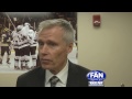 WMU Hockey HC Andy Murray after the Broncos 4-1 win over MSU