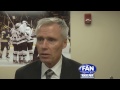 WMU Hockey HC Andy Murray after the Broncos 4-1 win over MSU