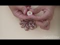 Цветок Канзаши из Ткани. Модульный цветок. Мастер-класс. / Textil Kanzashi Flower