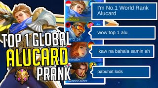 ALUCARD TOP 1 GLOBAL PRANK | THEY BELIEVE ME? -DRACULA