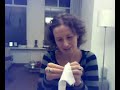 Benjamin, Katja en Daan aan de geboortekaartjes van ISA!!!