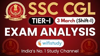 SSC CGL Tier-I (3 March 2020, 1st Shift) | CGL Tier-1 Exam Analysis &amp; Asked Questions