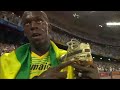 Usain Bolt World Record - Mens 100m Final - Beijing 2008 Olympic Games