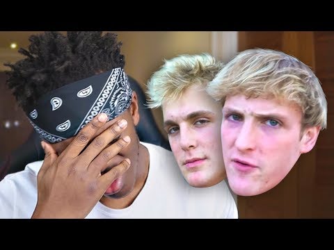 RESPONDING TO JAKE AND LOGAN PAUL - صوت وصوره لايف