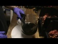 How to Recover Gold with A/P Acid peroxide method for gold fingers and gold plated boards easily.