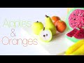 Fruit - Bananas, Watermelon, Apples, Pears, Oranges & Grapes in Polymer Clay