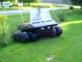 Amphicat amphibious ATV with dual wheels 12x12