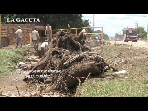 Lo que dejó el paso de la tormenta por Tucumán