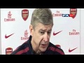 Arsene Wenger on injuries to Fabregas and Szczesny ahead of Man U quarter final
