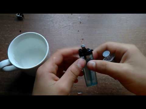 Как сделать паутиномёт из зажигалки Как сделать паутиномёт из зажигалки