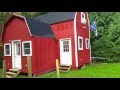 12x24 with 8x12 Addition two Story Barn Cabin - Tiny House DIY - 2016