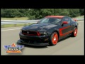 2012 Ford Mustang Boss 302 on the road