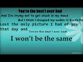 Gavin Degraw - Best I Ever Had (Lyrics)