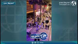 الزحام على متجر الهلال في الكويت