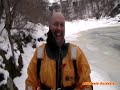 Dog Rescue! Dog treated in ambulance for hypothermia!