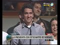 Preguntas polémicas a Cristina Fernández de Kirchner en Harvard